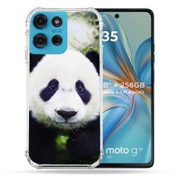 Coque Renforcée Pour Motorola G75 5G Animal Panda Color