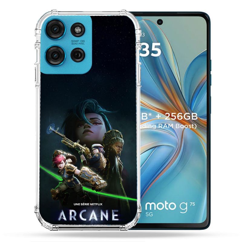 Coque Renforcée Pour Motorola G75 5G Arcane Affiche
