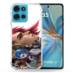 Coque Renforcée Pour Motorola G75 5G Arcane Jinx Sœur