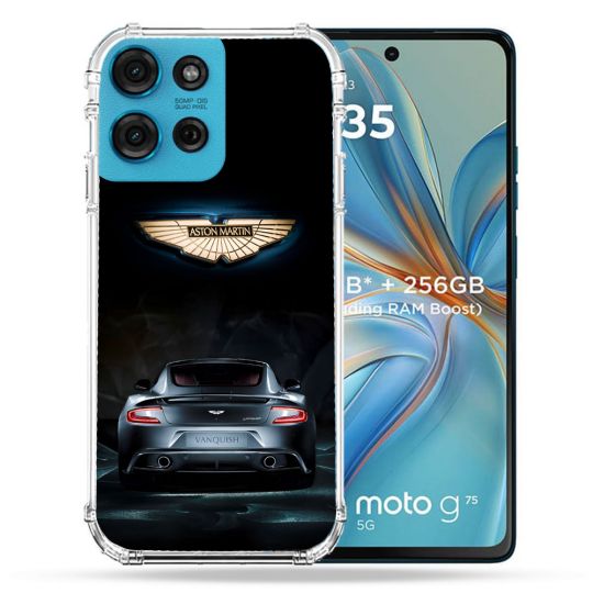 Coque Renforcée Pour Motorola G75 5G Aston Martin