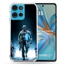 Coque Renforcée Pour Motorola G75 5G Call Of Duty Guerrier
