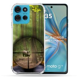 Coque Renforcée Pour Motorola G75 5G Chasse Sanglier Viseur