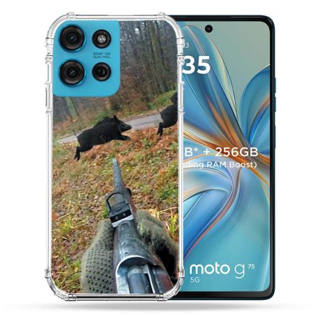 Coque Renforcée Pour Motorola G75 5G Chasse Vision Tir