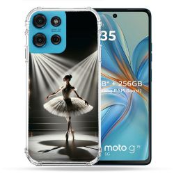 Coque Renforcée Pour Motorola G75 5G Danseuse Lumière