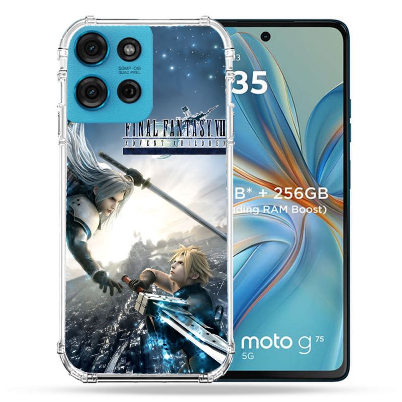 Coque Renforcée Pour Motorola G75 5G Final Fantaisy