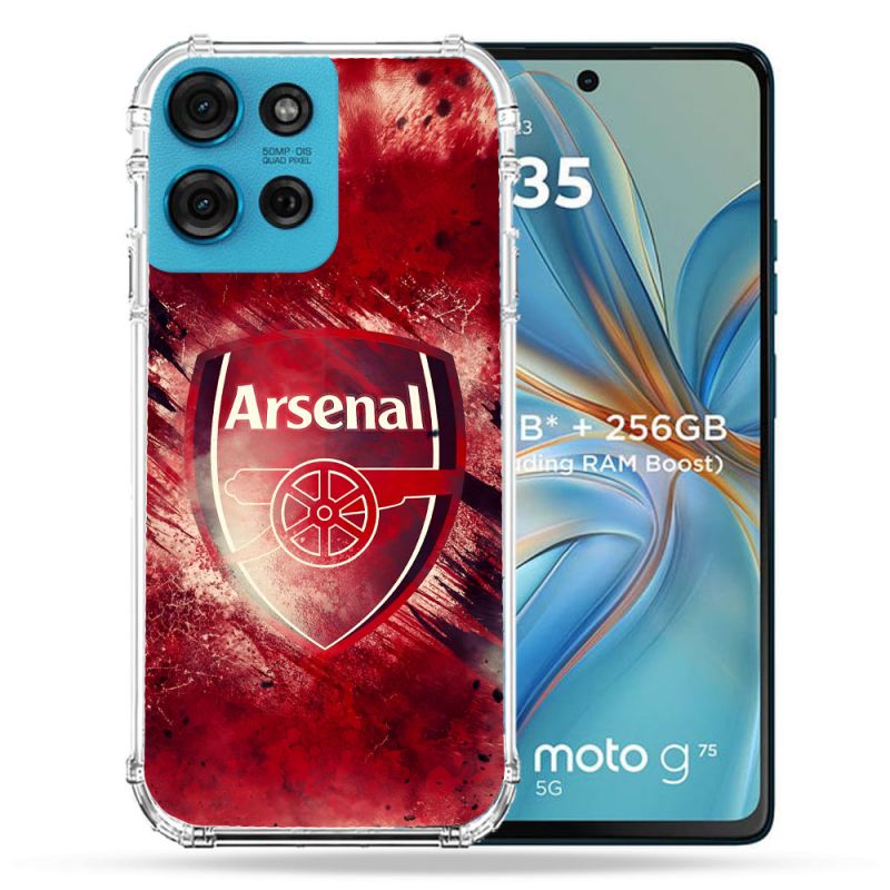 Coque Renforcée Pour Motorola G75 5G Foot Arsenal
