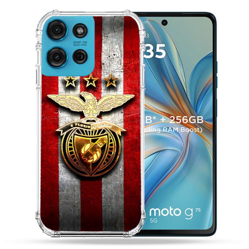 Coque Renforcée Pour Motorola G75 5G Foot Benfica