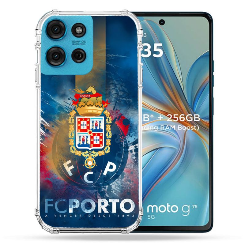 Coque Renforcée Pour Motorola G75 5G Foot FC Porto