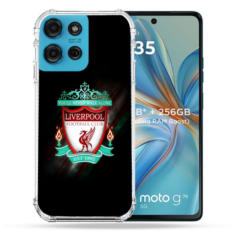 Coque Renforcée Pour Motorola G75 5G Foot Liverpool