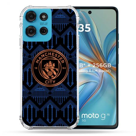 Coque Renforcée Pour Motorola G75 5G Foot Manchester City