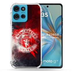 Coque Renforcée Pour Motorola G75 5G Foot Manchester United