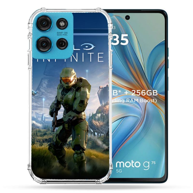 Coque Renforcée Pour Motorola G75 5G Halo