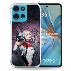 Coque Renforcée Pour Motorola G75 5G Harley Quinn Batte