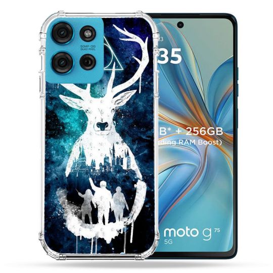 Coque Renforcée Pour Motorola G75 5G Harry Potter Patronome