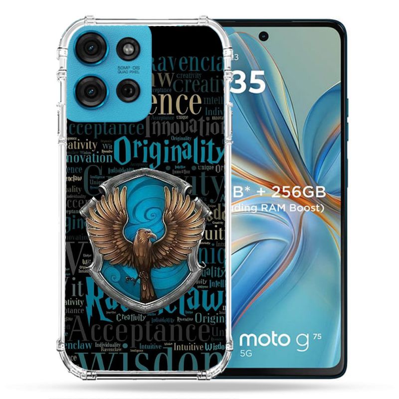 Coque Renforcée Pour Motorola G75 5G Harry Potter Serdaigle