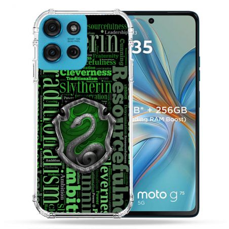 Coque Renforcée Pour Motorola G75 5G Harry Potter Serpentar