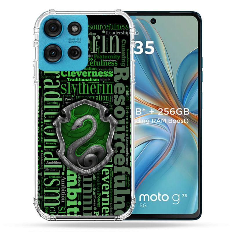 Coque Renforcée Pour Motorola G75 5G Harry Potter Serpentar