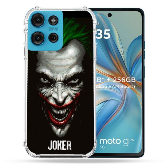 Coque Renforcée Pour Motorola G75 5G Joker Noir