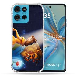 Coque Renforcée Pour Motorola G75 5G La Belle et La Bête