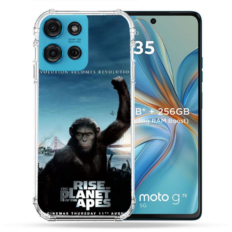 Coque Renforcée Pour Motorola G75 5G La Planete Des Singes