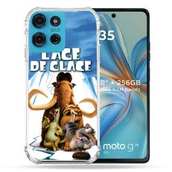 Coque Renforcée Pour Motorola G75 5G L'âge de Glace Affiche