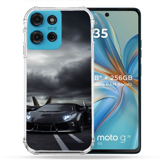 Coque Renforcée Pour Motorola G75 5G Lamborghini Avion