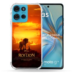 Coque Renforcée Pour Motorola G75 5G Le Roi Lion Affiche