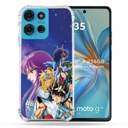 Coque Renforcée Pour Motorola G75 5G Les Chevaliers Du Zodiaque