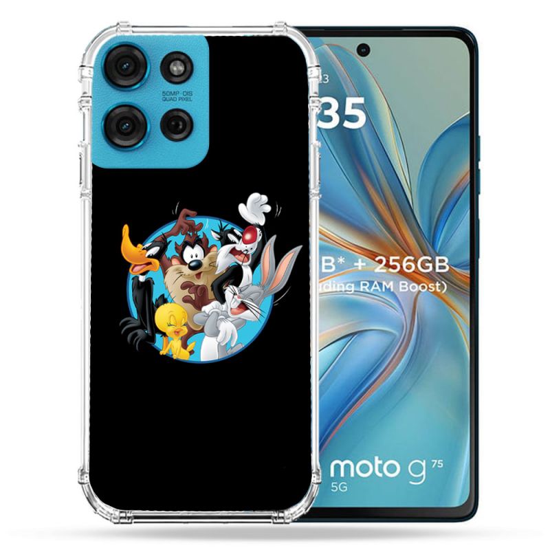 Coque Renforcée Pour Motorola G75 5G Looney Tunes