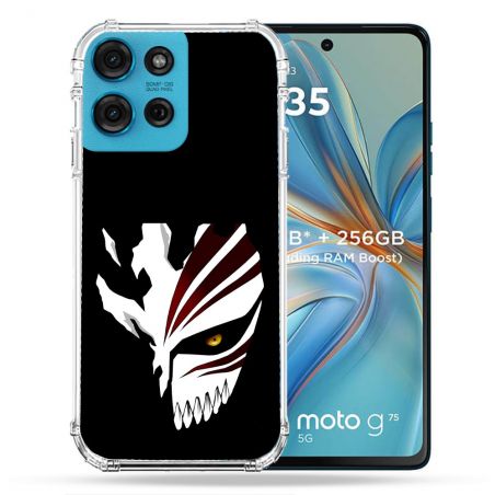 Coque Renforcée Pour Motorola G75 5G Manga Bleach Masque