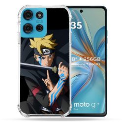 Coque Renforcée Pour Motorola G75 5G Manga Boruto Tatouage