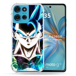 Coque Renforcée Pour Motorola G75 5G Manga Dragon Ball Gogeta Visage