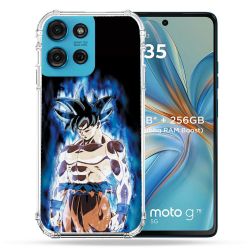 Coque Renforcée Pour Motorola G75 5G Manga Dragon Ball Sangoku Noir