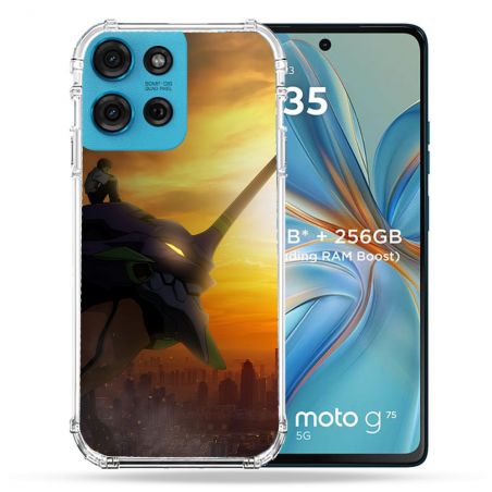 Coque Renforcée Pour Motorola G75 5G Manga Evangelion