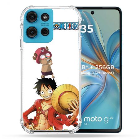 Coque Renforcée Pour Motorola G75 5G Manga One Piece Chopper
