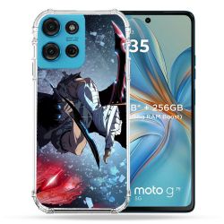 Coque Renforcée Pour Motorola G75 5G Manga Solo Leveling Sung Epee