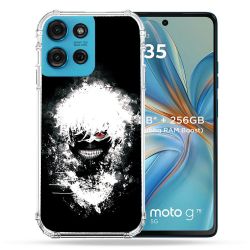 Coque Renforcée Pour Motorola G75 5G Manga Tokyo Ghoul Kaneki Tag