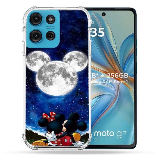 Coque Renforcée Pour Motorola G75 5G Mickey Minnie