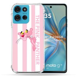 Coque Renforcée Pour Motorola G75 5G Panthere Rose