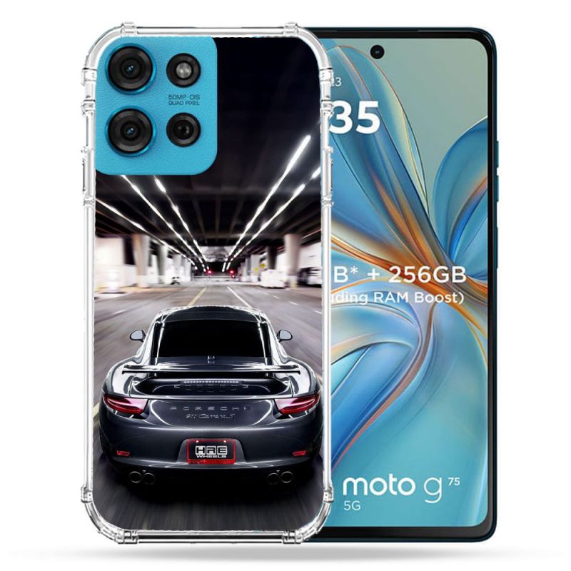 Coque Renforcée Pour Motorola G75 5G Porsche 911