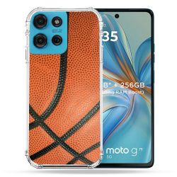 Coque Renforcée Pour Motorola G75 5G Sport Ballon Basket
