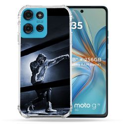 Coque Renforcée Pour Motorola G75 5G Sport Boxe Poing