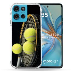 Coque Renforcée Pour Motorola G75 5G Sport Tennis Balls