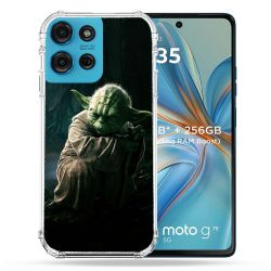 Coque Renforcée Pour Motorola G75 5G Star Wars - Yoda sombre
