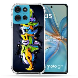 Coque Renforcée Pour Motorola G75 5G Street Art Graffiti