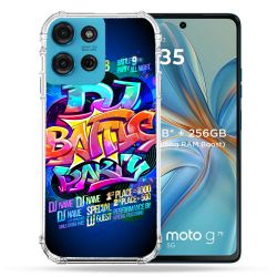 Coque Renforcée Pour Motorola G75 5G Street Art Rap