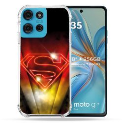 Coque Renforcée Pour Motorola G75 5G Superman Logo