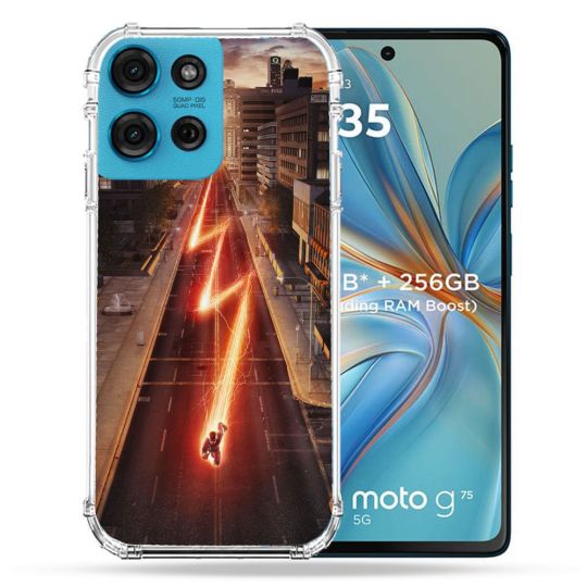 Coque Renforcée Pour Motorola G75 5G The Flash City