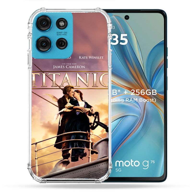 Coque Renforcée Pour Motorola G75 5G Titanic