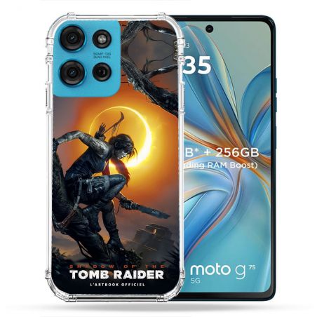 Coque Renforcée Pour Motorola G75 5G Tomb Raider